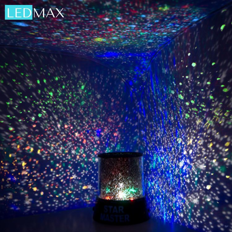 Niesamowita Lampa Nocna LEDMax – Projektor Gwiezdnego Nieba